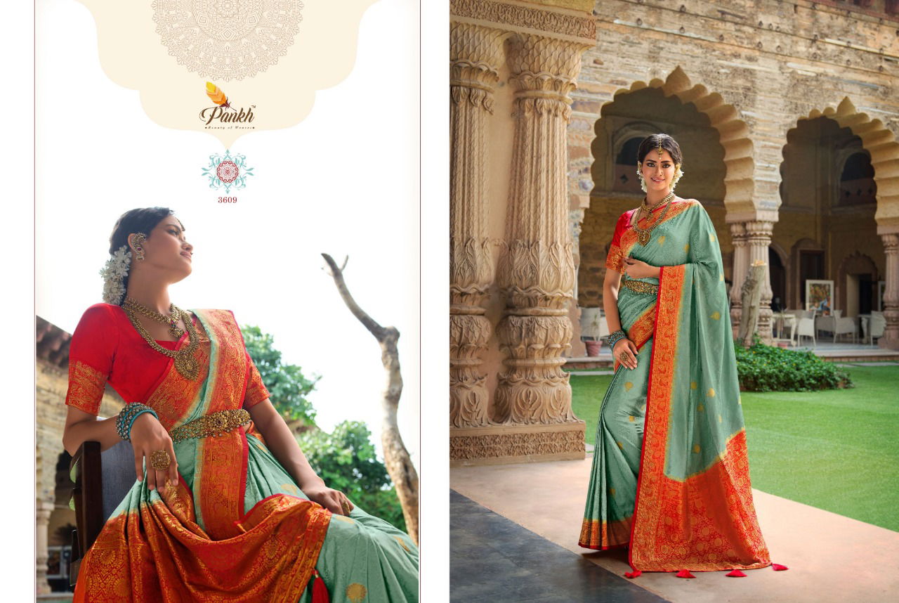 Pankh Ardhangini 2 New Exclusive Wear Satin Silk Designer Saree Collection 